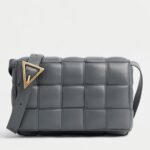 Top Quality Imitation Bottega Veneta Padded Cassette Bag In Thunder