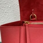 Celine Micro Belt Bag Replica in Red - Image 6
