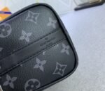 Louis Vuitton Monogram Eclipse Canvas Keepall Bandouliere 25 Travel Bag - Image 9