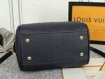Louis Vuitton Monogram Empreinte Speedy Bandouliere 25 Handbag In Navy Blue - Image 4