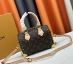 Louis Vuitton Monogram Canvas Cruise 2025 Speedy 20 Trunk Bag In Natural - Image 4