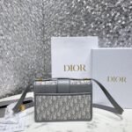 Dior 30 Montaigne Medium Bag Fake in Grey Dior Oblique Jacquard - Image 7