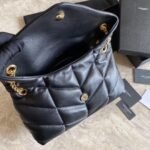 PUFFER MEDIUM BAG IN QUILTED LAMBSKIN - Image 7
