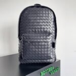 Fake Bottega Veneta Medium Backpack Dark Blue - Image 10