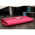 Peach knockoff Hermes Constance wallet - Image 3