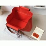 Capucine Canvas Replica Hermes Cabag Elan Chic Canvas Bag - Image 6