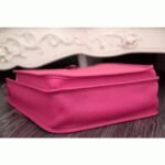 Rose Red Evelyne III PM Bag Replica AAA Hermes Statement Crossbody - Image 7