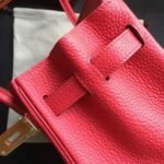 Budget Red Hermes Birkin 30cm Fake Bag - Image 5