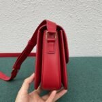 Top Quality Fake Celine Triomphe Medium Bag In Red - Image 10