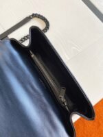 Replica Saint Laurent College Medium Chain Bag with Black - Image 9