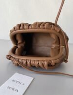 Replica Bottega Veneta Mini Pouch with Strap Caramel - Image 3