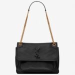 Fake Saint Laurent Niki Medium Chain Bag Black