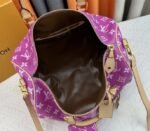 Louis Vuitton Speedy P9 Bandouliere 40 Bag In Pink Purple - Image 6