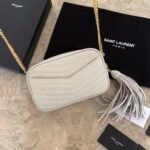 YSL Mini Lou Quilted Leather Camera Bag - Image 4