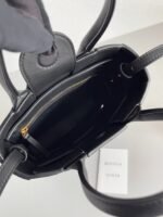 Fake Bottega Veneta Cassette Mini Tote Bag Black - Image 2