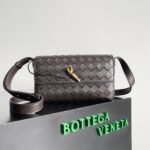 Fake Bottega Veneta Mini Andiamo Cross-Body Bag Barolo - Image 2