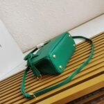 Green Prada Mini Galleria Bag Knockoff - Image 10