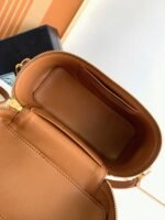 Prada Mini Vanity Bag Imitation in Brown - Image 6