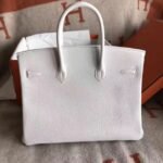 High Quality White Hermes Birkin 30cm Replica Purse - Image 2