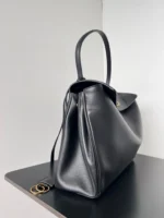 Knockoff Balenciaga Rodeo Large Bag Black Calfskin - Image 2