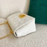 Dior Caro Medium Bag Replica in White - Image 7
