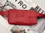 Replica Bottega Veneta Cassette Belt Bag Red - Image 3