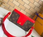 Louis Vuitton Monogram Canvas Padlock On Strap Bag In Red - Image 2