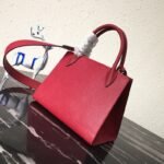 Prada Monochrome Small Bag Knockoff in Red - Image 6