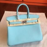 Blue Atoll Hermes Birkin 25CM High-End Replica