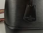Louis Vuitton Epi Leather Alma PM Jacquard Strap Handbag In Black - Image 8