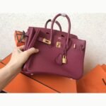 Ruby Hermes Birkin 25cm AAA Replica Handbag - Image 4