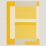 Replica Hermes H Riviera blanket in yellow wool and cashmere - Image 5