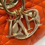 Dior Lady D-Joy Medium Bag Replica in Orange - Image 8