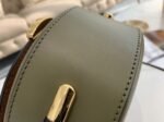 Top Quality Knockoff Fendi Moonlight Saddle Bag In Green Calfskin - Image 4