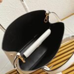 White Prada Double Medium Tote Bag Knockoff - Image 3