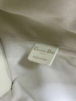 Dior Toujours Medium Bag Knockoff in White Macrocannage Calfskin - Image 6