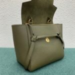 Celine Belt Nano Bag Fake in Army Green - Image 7