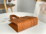 Top Quality Faux Chloe Woody Medium Tote Bag In Brown Calfskin - Image 2