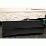 Black Calf Leather Replica Top Hermes Kelly Depeche 38cm Professional Briefcase - Image 6