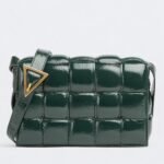 Top Quality Replica Bottega Veneta Padded Cassette Bag In Green