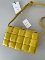 Top Quality Fake Bottega Veneta Padded Cassette Bag In Yellow - Image 4