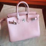 Hermes Birkin 25cm Knockoff in Rose Dragee - Image 2
