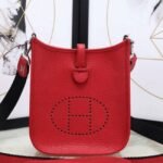 Red Evelyne II TPM Messenger Bag Replica Hermes Compact Purse