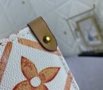 Louis Vuitton LV By The Pool Monogram Tiles Canvas Onthego MM Tote In Coral - Image 6