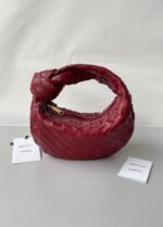 Replica Bottega Veneta BV Jodie Mini Bag Dark Red - Image 6