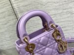 Dior Lady Dior Mini Bag Knockoff in Lilas - Image 4