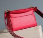 Louis Vuitton Epi Leather Twist MM Handbag In Red With Embroidered Strap - Image 6