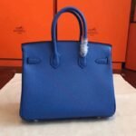 High-Grade Replica Hermes Birkin 25cm in Blue - Image 2