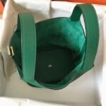 Vert vertigo designer replica Hermes Picotin Lock 22cm handbag - Image 6