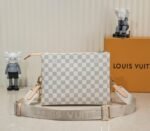 Louis Vuitton Damier Azur Coussin PM Bag With Jacquard Strap - Image 2
